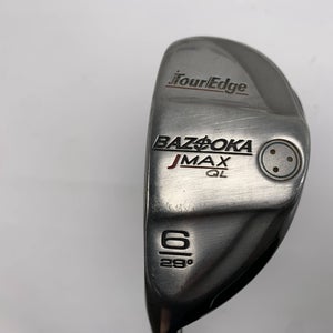 Tour Edge Bazooka Jmax QL Ironwood 6 Hybrid 29* Aldila NVS - Bazooka 70g Mens LH
