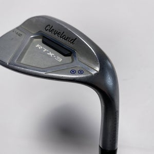 Cleveland RTX 3 Cavity Back Tour Satin Lob Wedge LW 60* 9 True Temper DG Mens RH