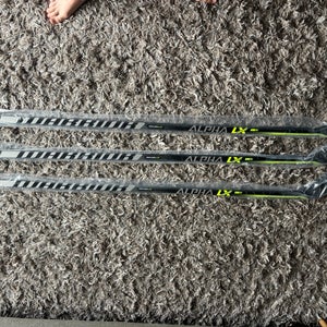 3 Pack, Senior Warrior Alpha LX Pro Left Hand Hockey Stick P88M Pro Stock (New)