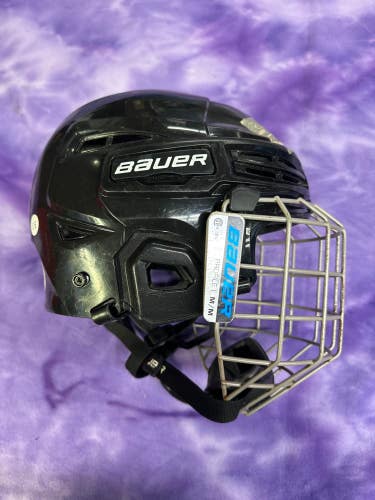 Black Medium Bauer IMS 5.0 Helmet (Used)