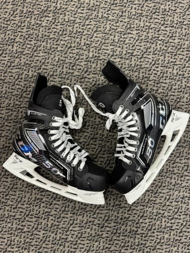 CCM Tacks AS3 Pro Stick Size 8 Skate W/ Bauer Lightspeed Edge holders