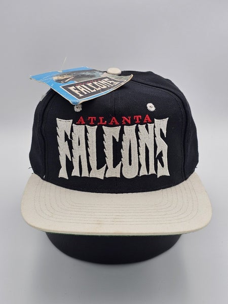 NEW Vintage Atlanta Falcons Logo 7 Prosona Wing Spellout NFL Sports Hat Snapback