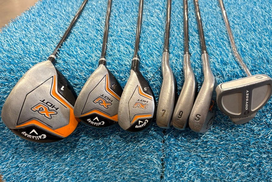 Junior Callaway Xj Hot Clubs (Full Set) 7 Clubs Right Handed (Used)