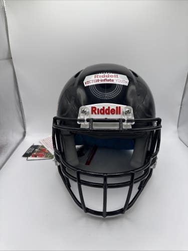 Riddell Victor-i Youth Football Helmet XXS-XS Black Color 2024 READ