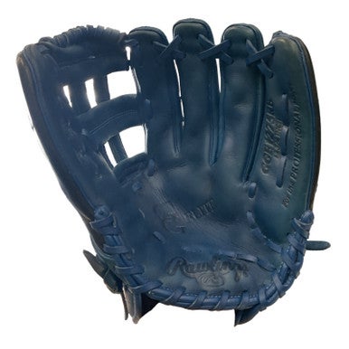 Used Rawlings GG ELITE BB/SB Glove RH Throw Navy Blue 12 3/4" 11859-S000024187
