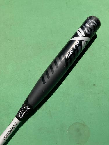 Black 2022 Louisville Slugger Meta Composite Bat (-10) Composite 20 oz 30" (Used)