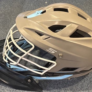 Cascade S Helmet: Matte Gray/Powder Blue