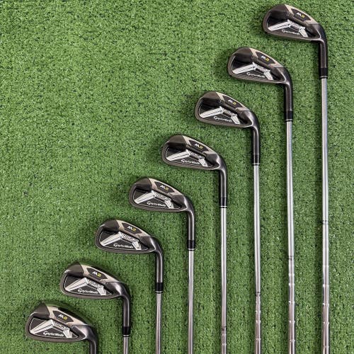 TaylorMade M2 Tour Iron Set 4-PW AW True Temper XP 95 S300 Stiff Flex RH