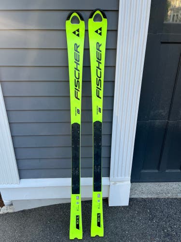 Men's Fischer 165 FIS SL Skis RC4 World Cup