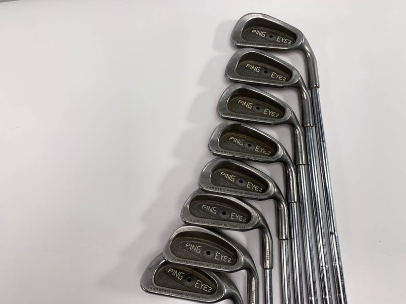 Ping Eye 2 + Iron Set 3-PW Black Dot KT-Shaft Regular Steel Mens RH