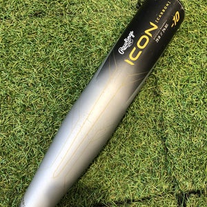 2023 Rawlings Icon Composite Bat USABat Certified (-10) Composite 19 oz 29" (Used)