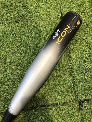 2023 Rawlings Icon Composite Bat USABat Certified (-10) Composite 19 oz 29" (Used)