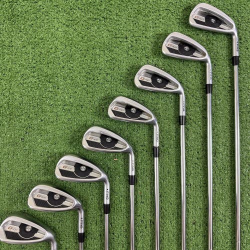 Ping G400 Black Dot Iron Set 4-PW UW AWT 2.0 Steel Regular Flex Right Handed