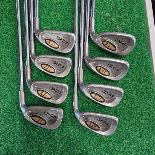 Ping I3 O-Size Iron Set (4-PW, SW - 8 Clubs) REG Flex