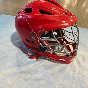 Red Adult Cascade Pro-7 Helmet (Used)