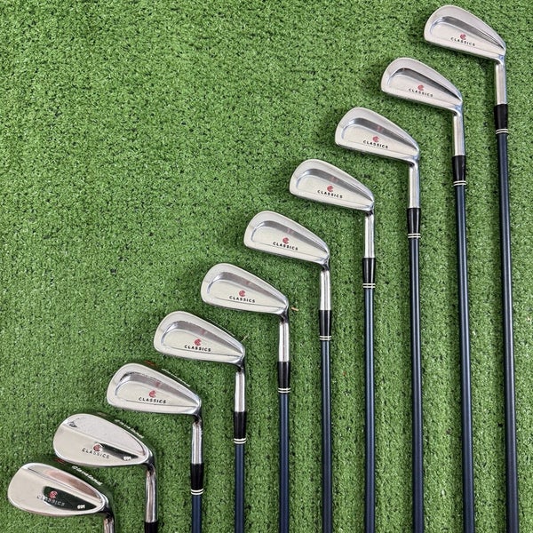 Cleveland Classics 691 Iron Set 3-PW 52 58 Wedges True Temper Graphite Regular