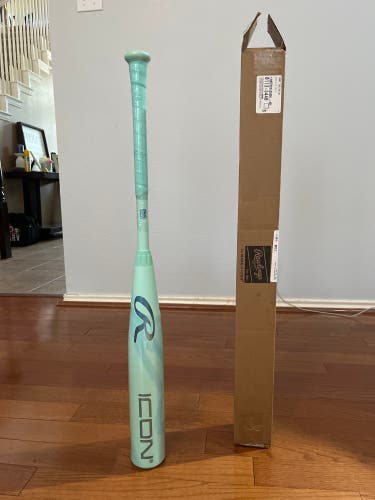 2025 Rawlings Icon Composite USSSA Certified Bat (-8)  22 oz 30" (New)