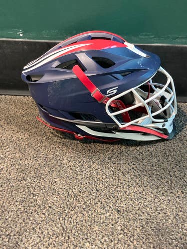 Used Navy Blue Cascade S Youth Helmet