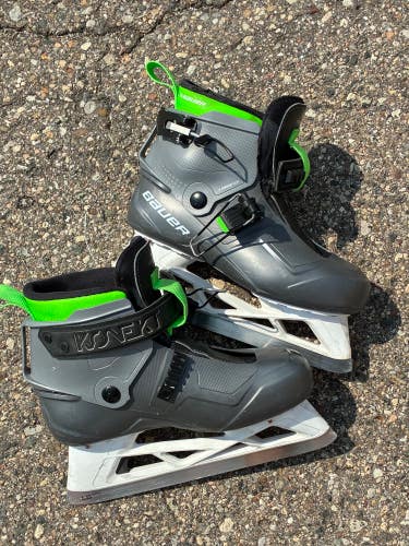 Intermediate Bauer Bauer Konekt HF2 Intermediate Goalie Skates Hockey Goalie Skates 6 (Used)