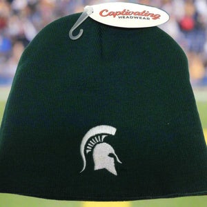 Michigan State Spartans NCAA 2017 NOS Team Color Knit Beanie (New)