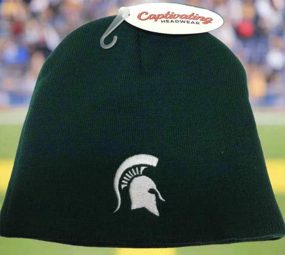 Michigan State Spartans NCAA 2017 NOS Team Color Knit Beanie