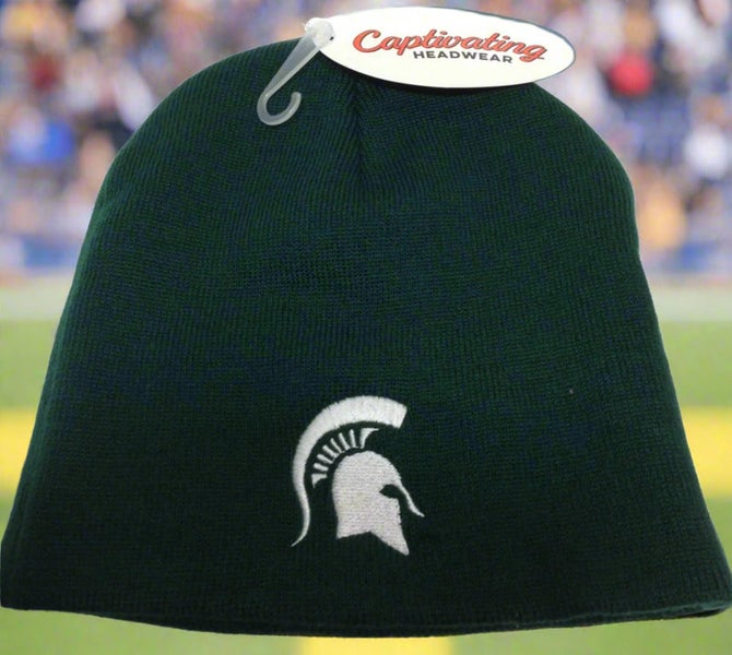 Michigan State Spartans NCAA 2017 NOS Team Color Knit Beanie (New)
