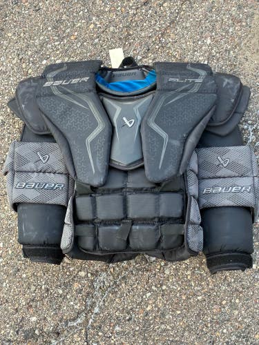Senior Small Bauer Elite Goalie Chest Protector (Used)