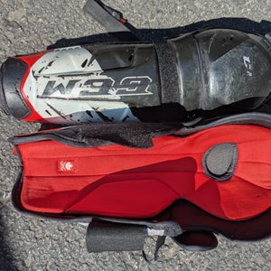 Senior CCM Jetspeed XTRA Pro 14" Shin Pads (Used)