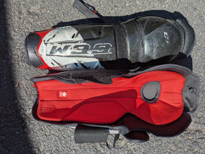 Senior CCM Jetspeed XTRA Pro 14" Shin Pads (Used)