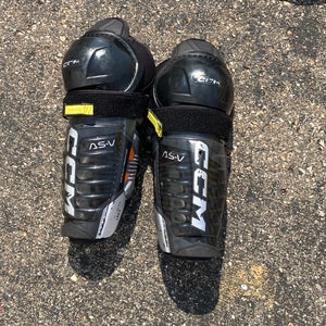 Junior CCM Tacks AS-V Shin Pads 12" (Used)