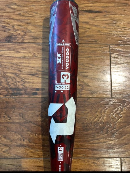DeMarini Voodoo One Alloy Bat (-3) 29 oz 31" (Used)