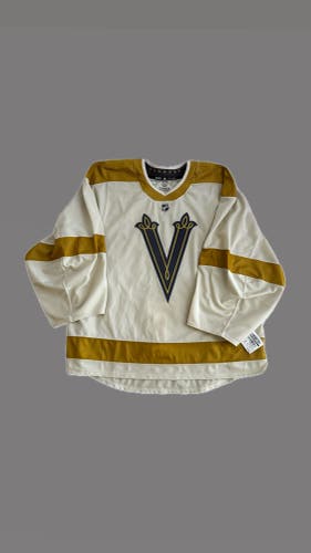 Golden knight team issued winter classic goalie cut size 58