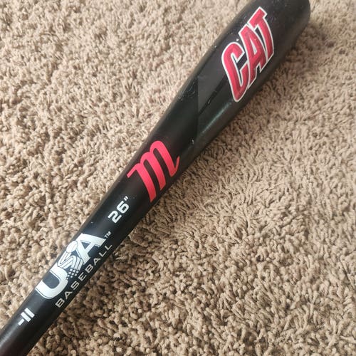 Marucci CAT Alloy USABat Certified Bat (-11) 15 oz 26" little bat BIG POP