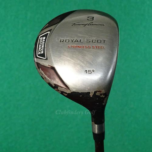Tommy Armour Royal Scot Fairway 15 3 Wood Factory Graphite Firm