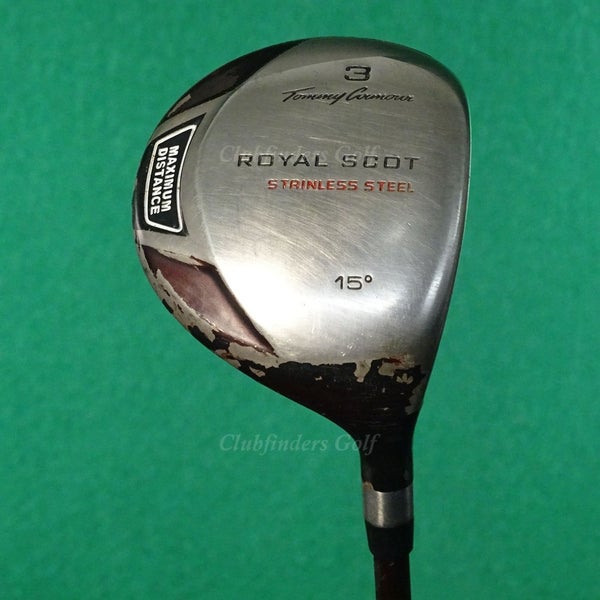 Tommy Armour Royal Scot Fairway 15 3 Wood Factory Graphite Firm