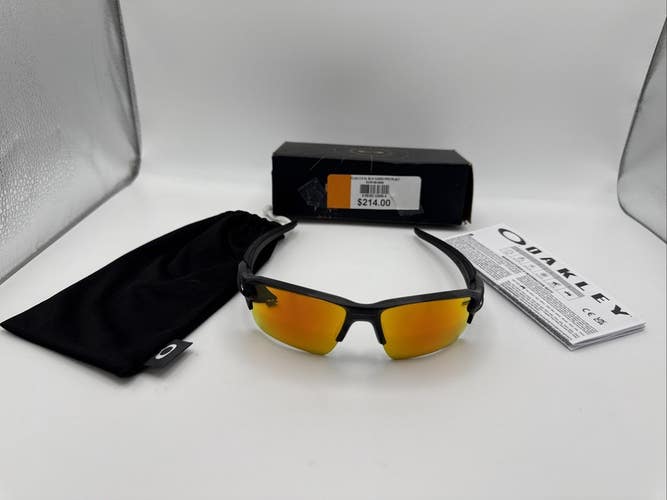 Oakley Flak 2.0 XL Black Camo/Prizm Ruby 59 mm Men's Sunglasses OO9188-8659