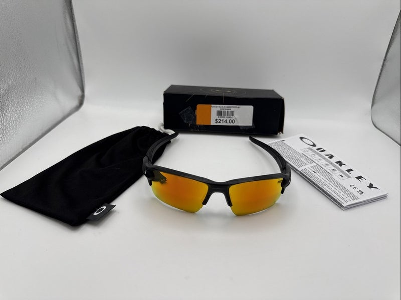Oakley Flak 2.0 XL Black Camo/Prizm Ruby 59 mm Men's Sunglasses OO9188-8659