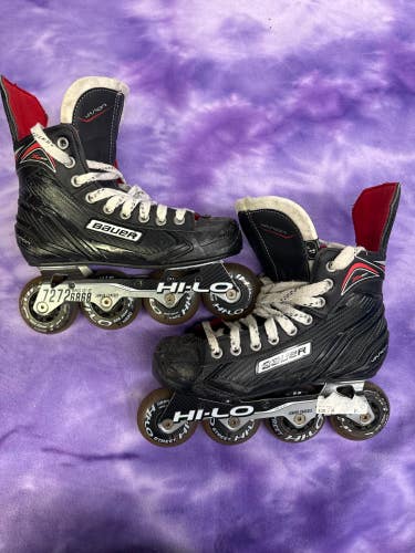 Junior Bauer XR300 Inline Skates Regular Width Size 4 (Used)