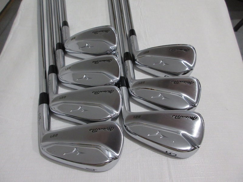 Mizuno Pro 221 Iron Set - 4-PW - Project X 6.0 Stiff Flex Steel - NEAR MINT
