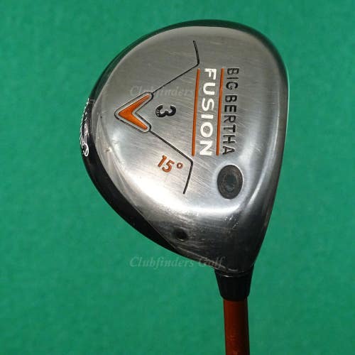 Callaway Big Bertha Fusion Fairway 15 3 Wood Aldila NVS 55-R Graphite Regular