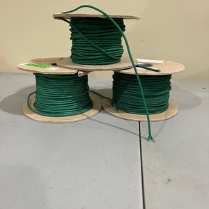 Kelly Green Crosslace Spool