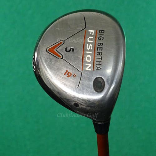 Callaway Big Bertha Fusion Fairway 19 5 Wood Aldila NVS 55-R Graphite Regular