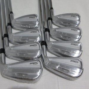 Titleist T100 21 Iron Set - 3-PW - X100 Extra Stiff X Flex Steel +1" Long - NEW