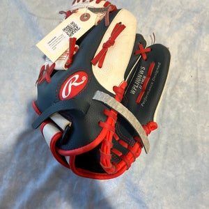 Blue Rawlings Player series RH Infield Baseball Glove 11" (Used)