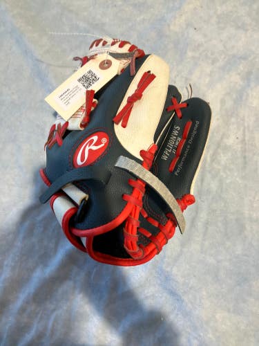 Blue Rawlings Player series RH Infield Baseball Glove 11" (Used)