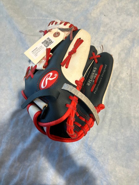 Blue Rawlings Player series RH Infield Baseball Glove 11" (Used)