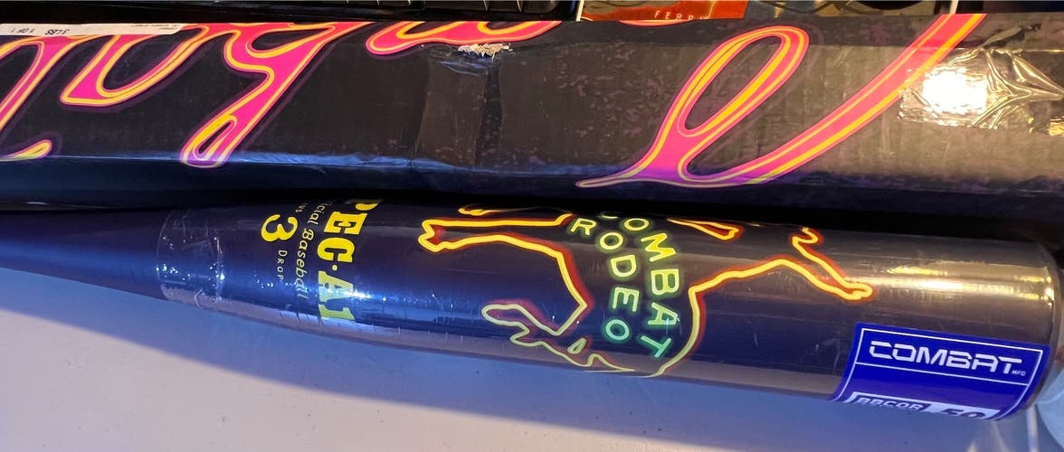 COMBAT MFG MIDNIGHT RODEO "SADDLE UP" SPEC-A1 BBCOR BAT
