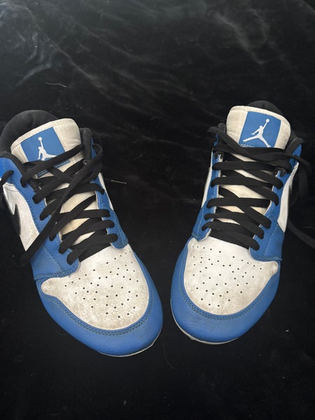 Blue Men's Adult Size M 9.5 (W 10.5) Air Jordan Cleats (Used)