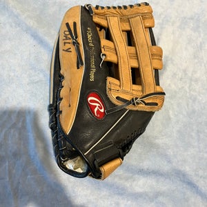 Black Rawlings Player Preferred LH Outfield Baseball Glove 13.5" (Used)