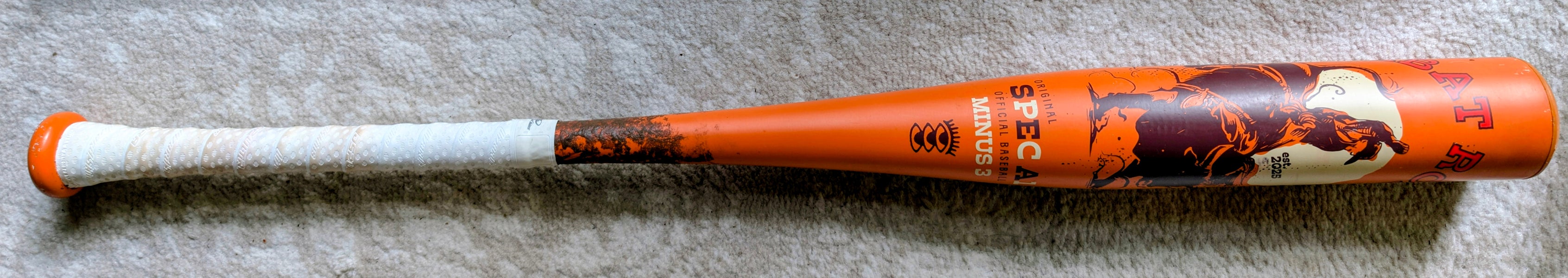 2025 Combat MFG Spec A1 Alloy BBCOR Certified Bat (-3) 29 oz 32" (Used)